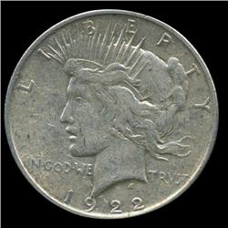 1922D Peace Dollar Hi Grade (COI-5641)