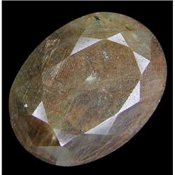 275.00ct Huge Natural Unheated Golden Sapphire Gemstone (GEM-14035)