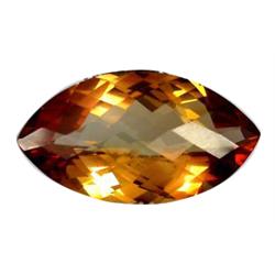 7.85ct Marquise Cut Flawless Natural Imperial Topaz Appraisal Estimate $1020 (GEM-17636)