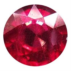 2.35ct Blazing Round Top Red Ruby Madagascar Natural (GEM-17748)