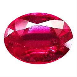 2.85ct Exquisite Oval Top Blood Red Ruby Natural (GEM-17762)