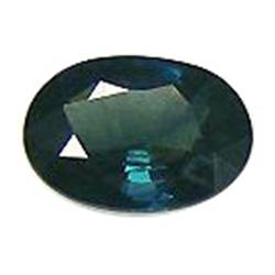 .67ct Elegant Intense Green Sapphire Oval VS/SI Only Heated (GEM-18021A)