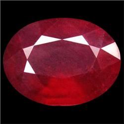 14.62ct Titanic Natural Top Blood Red Ruby Sparkling Appraisal Estimate $5117 (GEM-18090)