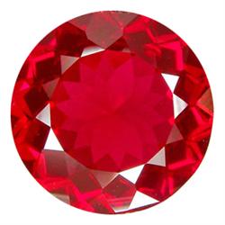 15.06ct Pretty Round Cut Top Red Topaz Brazil (GEM-18477A)