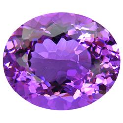 4.65ct Intense Oval Natural Amethyst (GEM-18539)