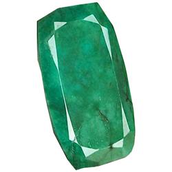 134.60ct  AAA Top Green Natural S. American Emerald Cushion Cut  (GEM-18619)