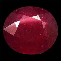 5.47ct Attractive Oval Top Blood Red Ruby Natural (GEM-18674)
