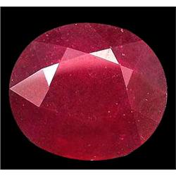 2.88ct Superb Oval Top Blood Red Ruby Natural VS (GEM-18676)