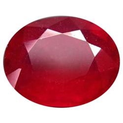 3.75ct.Glowing Natural Top Blood Red Ruby Madagascar (GEM-18691)
