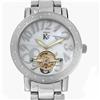 Image 1 : New Techno Com Diamond Bezel Mens Mother of Pearl Watch Retail $2,945 (WAT-128) (WAT-128)