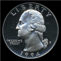1994S Washington 25c Proof Quarter Coin Graded ICG PR70 DCAM (COI-5404)