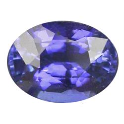 1.6ct Dazzling Tanzanite Color Sapphire Ceylon VVS (GEM-17945)
