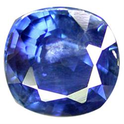 .5ct VVS Royal Blue Antique Cushion Cut Ceylon Sapphire HEATED ONLY (GEM-18873)