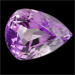 1.12ct Fine Pear Purple Ceylon Sapphire RARE VVS UNHEATED UNTREATED (GEM-18992)