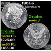 Image 1 : 1904-o Morgan Dollar $1 Grades Choice Unc PL