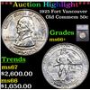 Image 1 : ***Auction Highlight*** 1925 Fort Vancouver Old Commem Half Dollar 50c Graded ms66+ BY SEGS (fc)