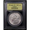 Image 4 : ***Auction Highlight*** 1901-p Morgan Dollar $1 Graded Select+ Unc By USCG (fc)