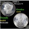Image 1 : 1880-s Morgan Dollar $1 Grades Choice Unc
