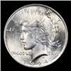 Image 2 : 1924-p Peace Dollar $1 Grades GEM+ Unc