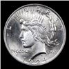 Image 2 : 1924-p Peace Dollar $1 Grades GEM Unc