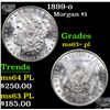 Image 1 : 1899-o Morgan Dollar $1 Grades Select Unc+ PL