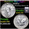 ***Auction Highlight*** 1929-s Standing Liberty Quarter 25c Graded ms65 FH BY SEGS (fc)