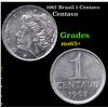 1967 Brazil 1 Centavo Grades GEM+ Unc