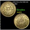 1965 Peru Sol KM-240 Grades Choice Unc