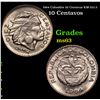 Image 1 : 1964 Colombia 10 Centavos KM-212.2 Grades Select Unc
