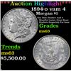***Auction Highlight*** 1894-o Morgan Dollar vam 4 $1 Graded ms63 BY SEGS (fc)