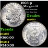 Image 1 : 1903-p Morgan Dollar $1 Grades Choice+ Unc