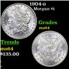 Image 1 : 1904-o Morgan Dollar $1 Grades Choice Unc