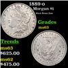 Image 1 : 1889-o Morgan Dollar $1 Grades Select Unc