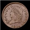 Image 2 : ***Auction Highlight*** 1814 Classic Head Mint Error Crosslet 4 1c Graded au53 BY SEGS (fc)