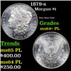 Image 1 : 1879-s Morgan Dollar $1 Grades Choice Unc+ PL