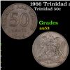 1966 Trinidad and Tobago 50 Cents KM-5 Grades Select AU