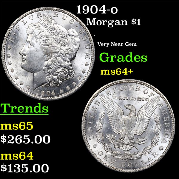 1904-o Morgan Dollar $1 Grades Choice+ Unc