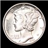 Image 2 : 1941-d Mercury Dime 10c Grades GEM+ FSB