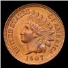 Image 2 : 1907 Indian Cent 1c Grades GEM Unc RB