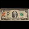 Image 2 : 1976 $2 Federal Reserve Note 1st Day of Issue, with Stamp Grades Select AU