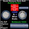 Image 1 : Buffalo Nickel Shotgun Roll in Old Bank Style 'Bell Telephone'  Wrapper 1925 & s Mint Ends