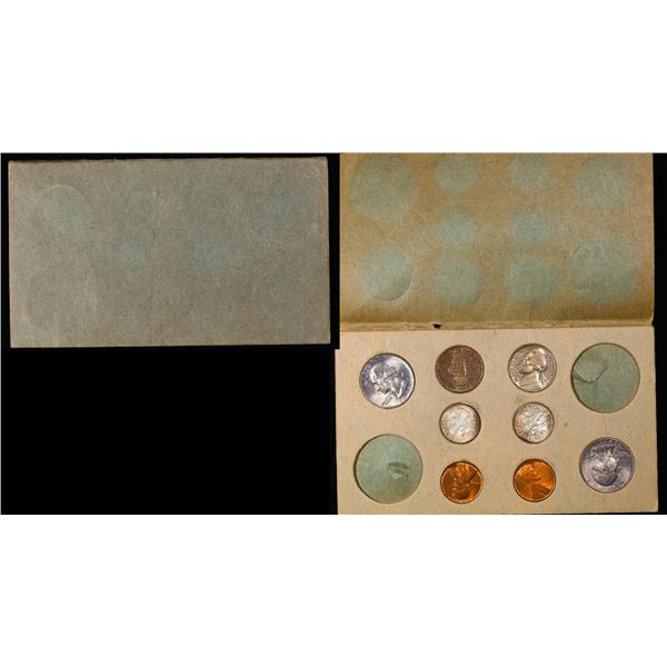 Partial All Original 1955 Mint Set On Original Cardboard