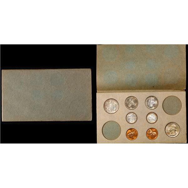 Partial All Original 1955 Mint Set On Original Cardboard