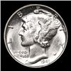 Image 2 : 1941-p Mercury Dime 10c Grades Choice Unc+ FSB