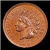 Image 2 : 1902 Indian Cent 1c Grades Select Unc RB