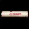 Image 3 : Shotgun Lincoln 1c roll, 1980-p 50 pcs Merchants Bank Wrapper.