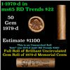 Image 1 : Shotgun Lincoln 1c roll, 1979-d 50 pcs Brandt Wrapper.