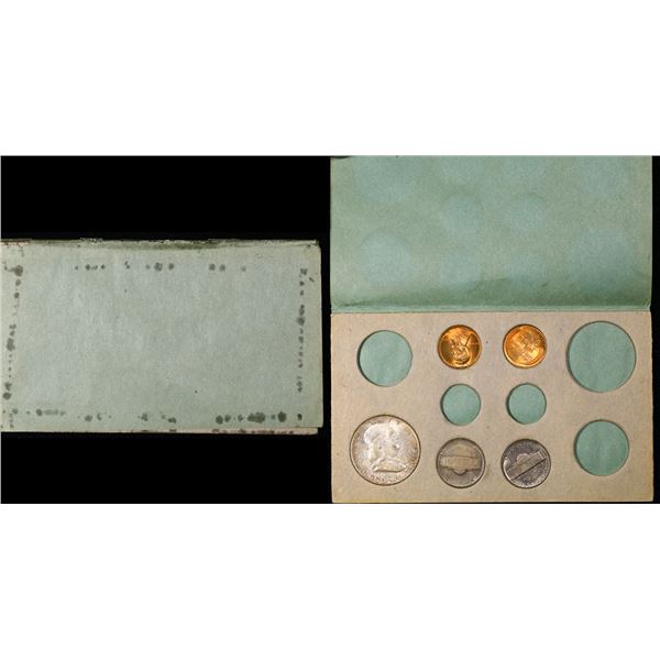 Partial All Original 1951 Mint Set On Original Cardboard