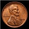 Image 2 : 1919-p Lincoln Cent 1c Grades GEM+ Unc RB