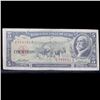 Image 2 : 1958 Cuba 5 Pesos Bank Note Grades vf+